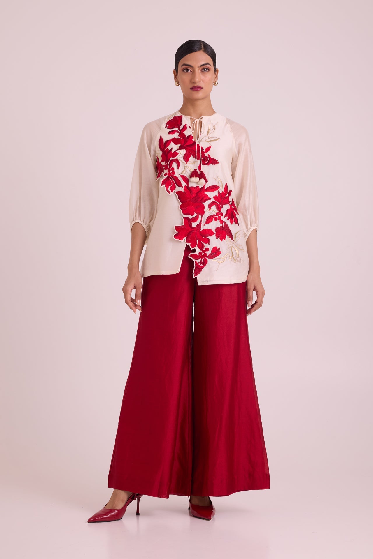 Malaca - Cascading Top + Pants - CiceroniCo - ord SetMadder Much