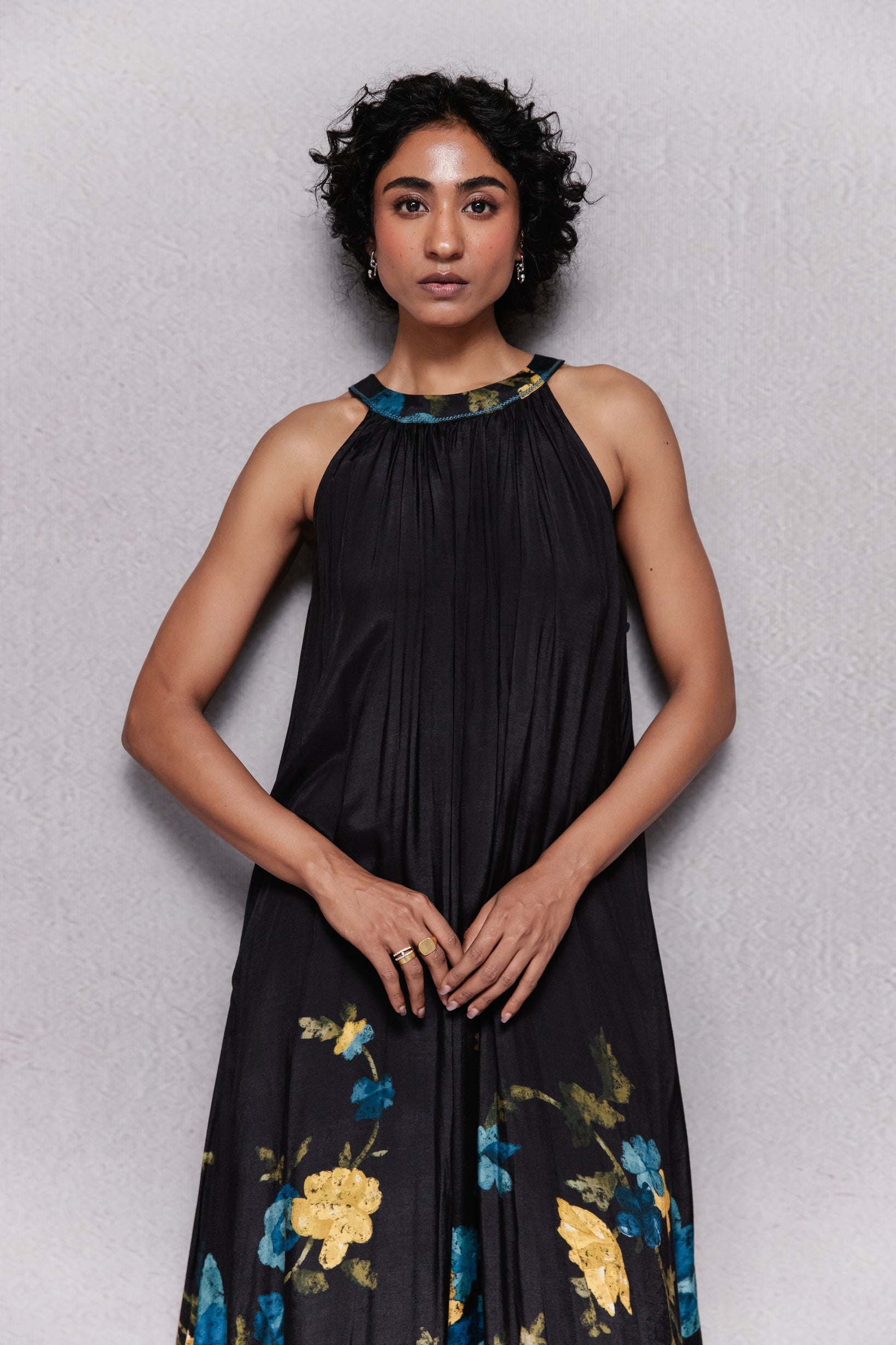 Malaiya Dress in Black - CiceroniDressesSubbah