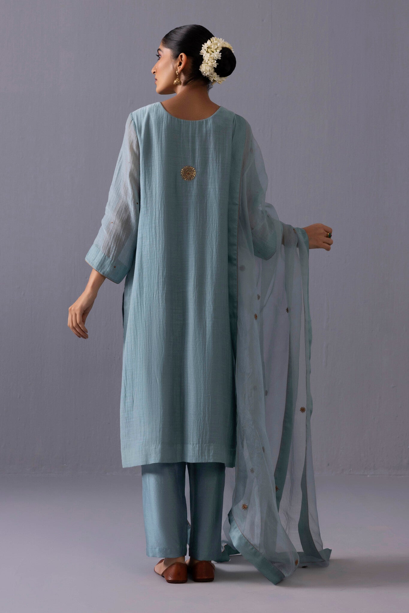 Malti Kurta Set - Blue - CiceroniKurta SetsLabel Shreya Sharma