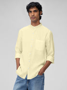 Mandarin 100% Linen Shirt - CiceroniMen Shirtsbhrāta