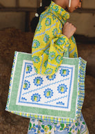Mango Block Print Tote Bag - CiceroniTote BagThe Raw India