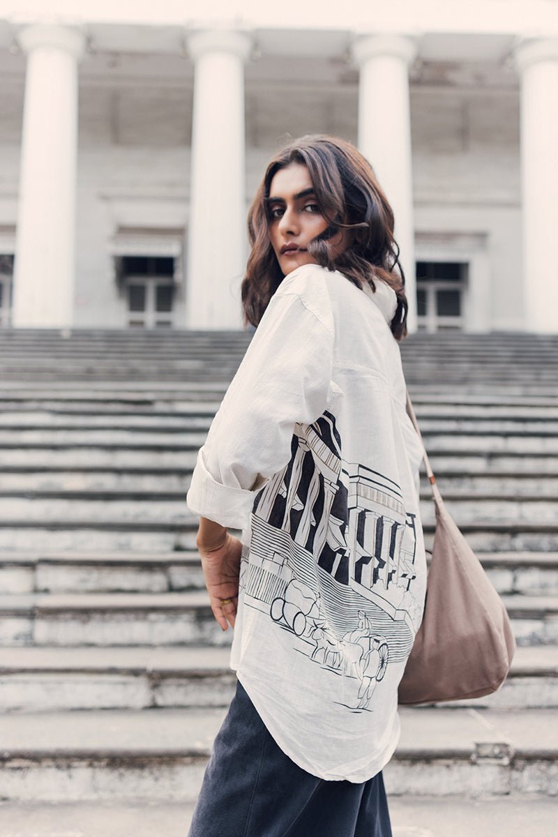 Manuscript Shirt - CiceroniWomen ShirtsAsaii