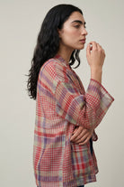 Many Places Overlay - Paprika Weave - CiceroniJacketsPaeony