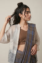 Many Places Overlay - Stylish Linen - CiceroniJacketsPaeony