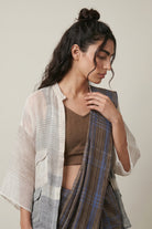 Many Places Overlay - Stylish Linen - CiceroniJacketsPaeony