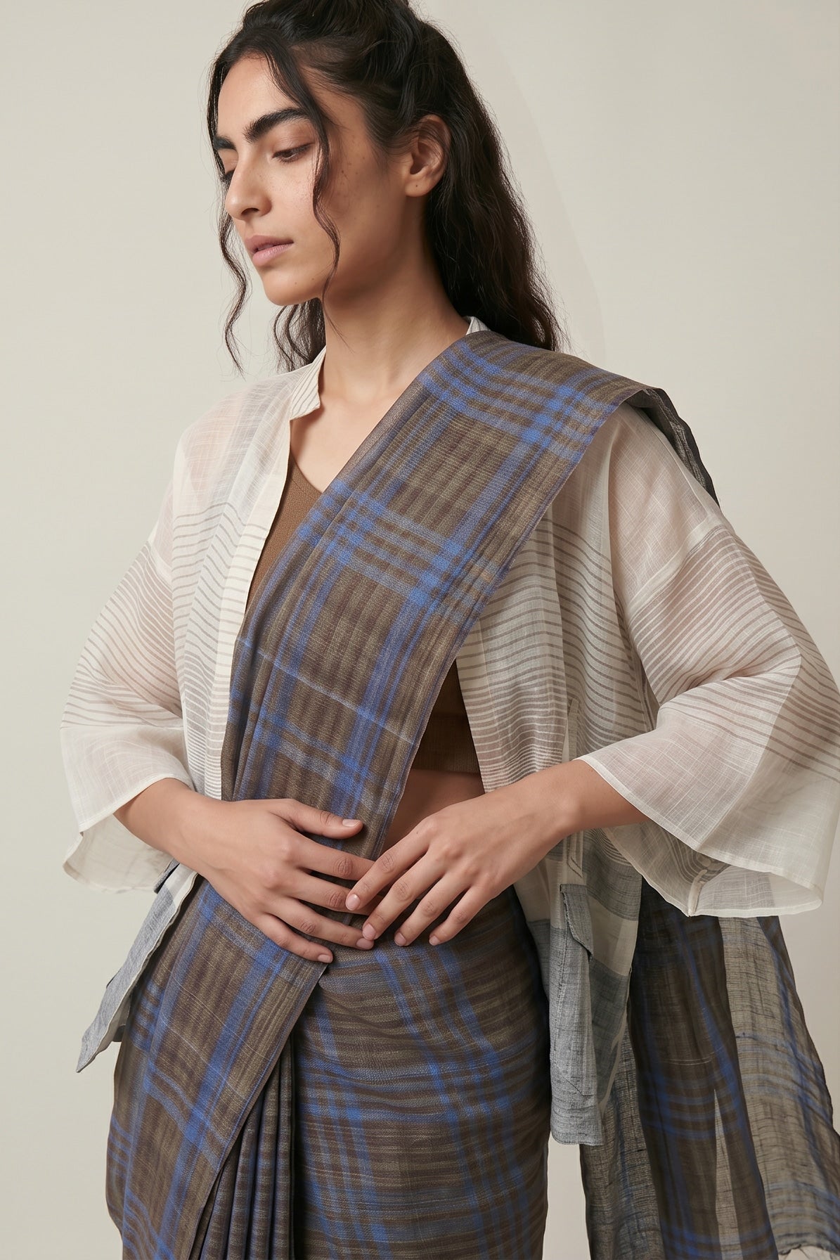 Many Places Overlay - Stylish Linen - CiceroniJacketsPaeony