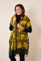 Maple Ash Peace Silk scarf - CiceroniScarfAeshaane