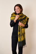 Maple Ash Peace Silk scarf - CiceroniScarfAeshaane