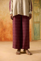 Maple Co - ord Set - Beige and Burgundy - CiceroniCo - ord SetKhyati Rughani