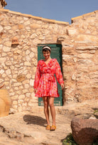 Margarita Dress In Jaipur Print - CiceroniDressesHappi Space