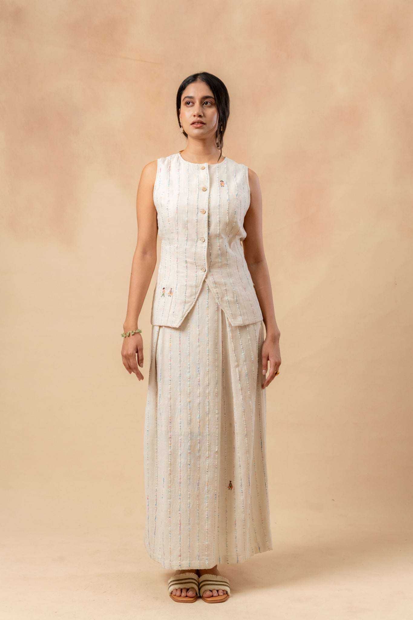 Margret Upcycled Cotton Skirt - CiceroniSkirtsDoodlage