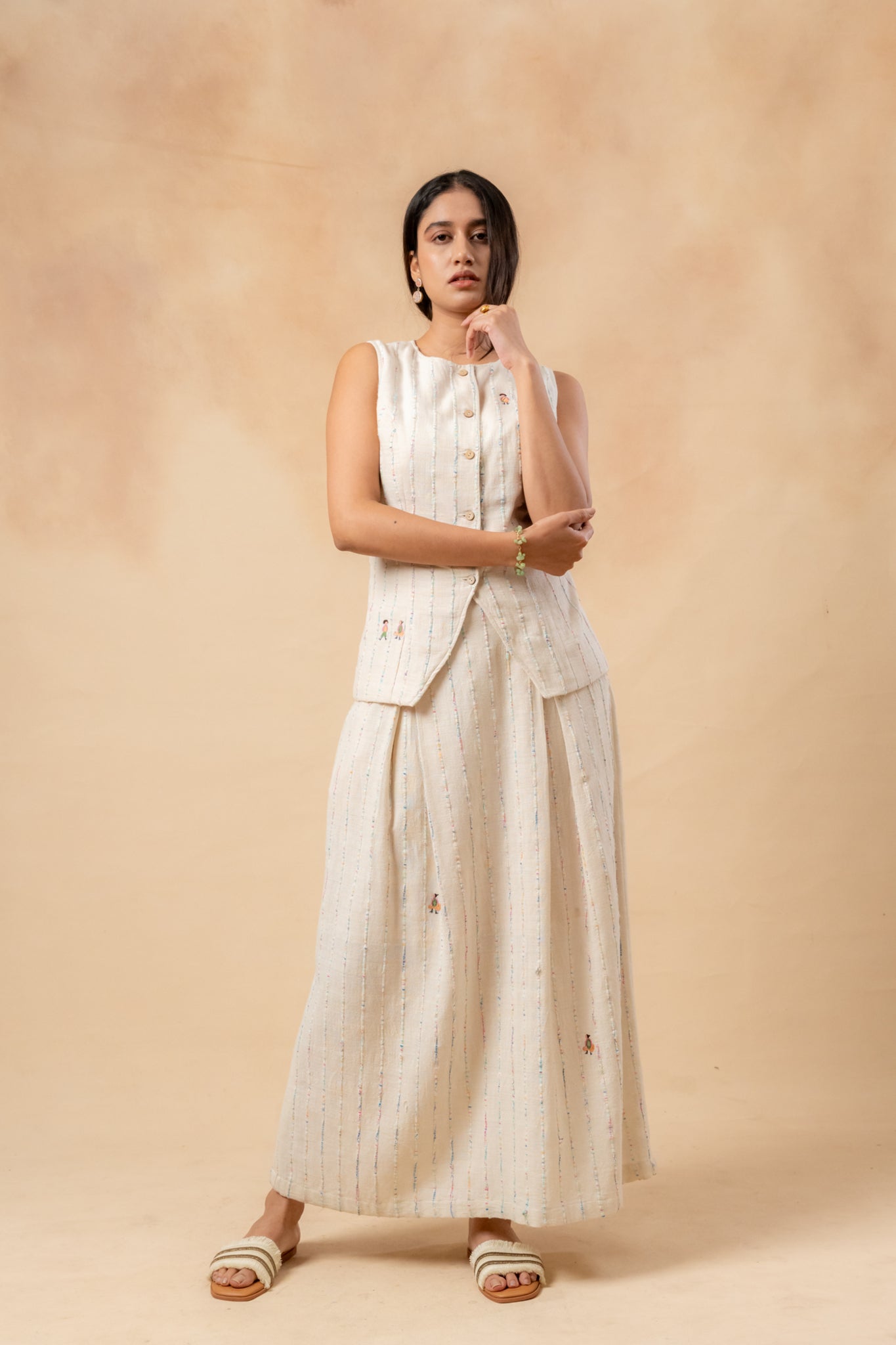 Margret Upcycled Cotton Skirt - CiceroniSkirtsDoodlage