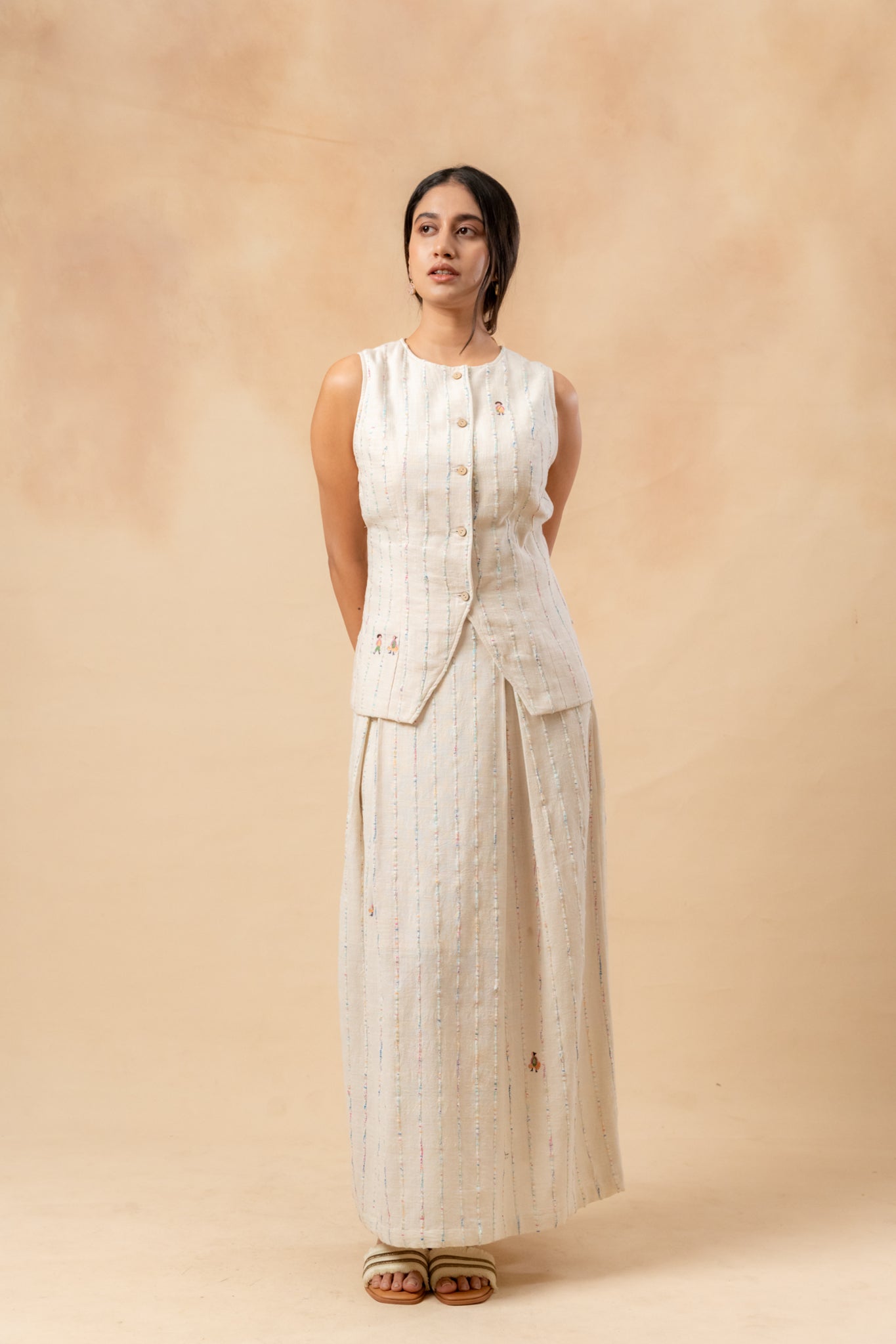 Margret Upcycled Cotton Skirt - CiceroniSkirtsDoodlage