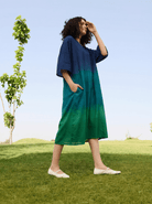 Marie Dress - Blue Green Ombre - CiceroniDressesRAAS Life
