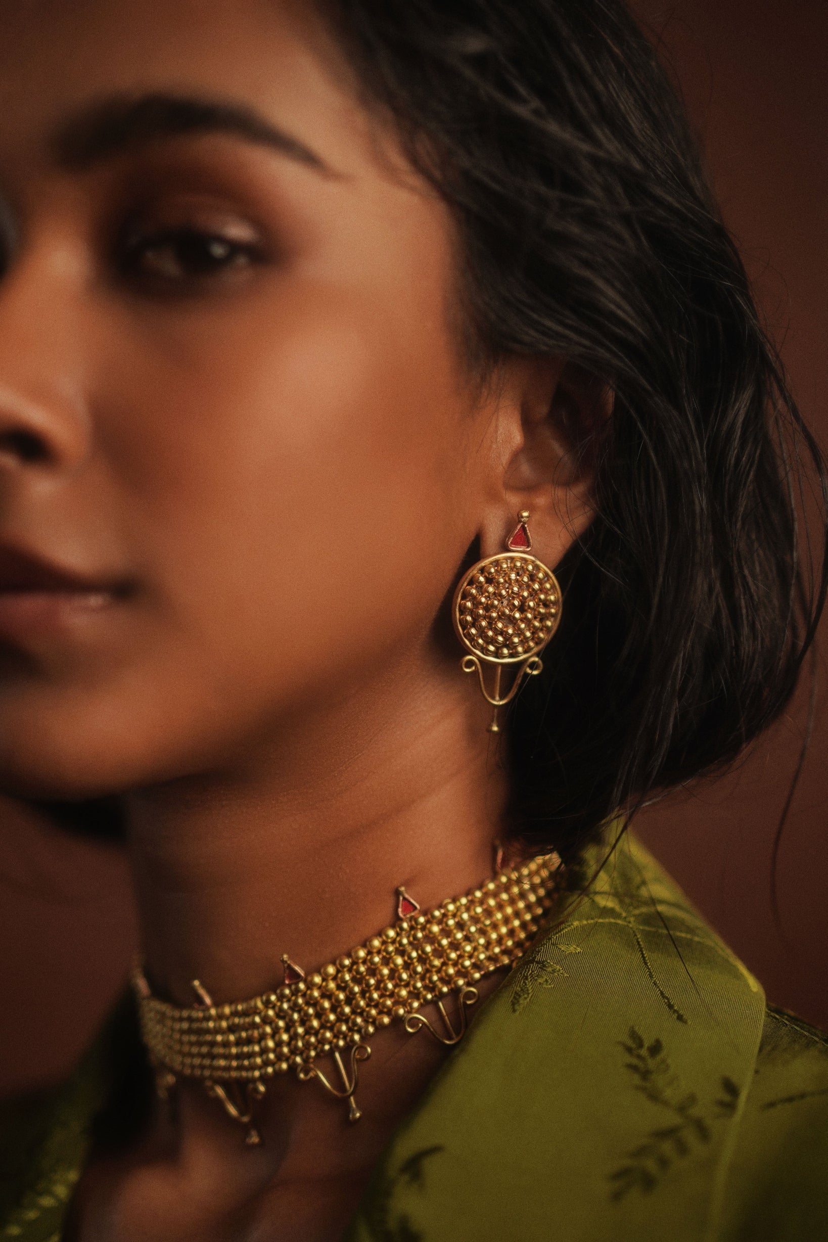 Marigold Studs - CiceroniearringsPiku