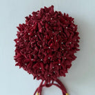 Maroon Mogra Bun - CiceroniHair AccessoriesBy Nirjari