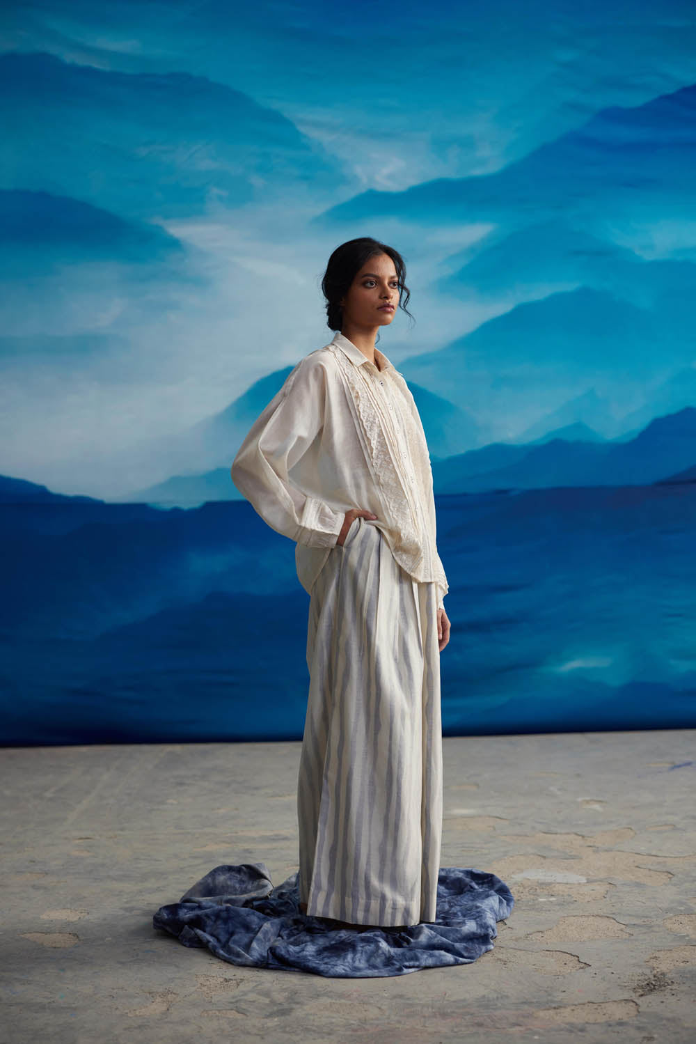 Marrila Dolman Lace Shirt - CiceroniShirtsAhmev