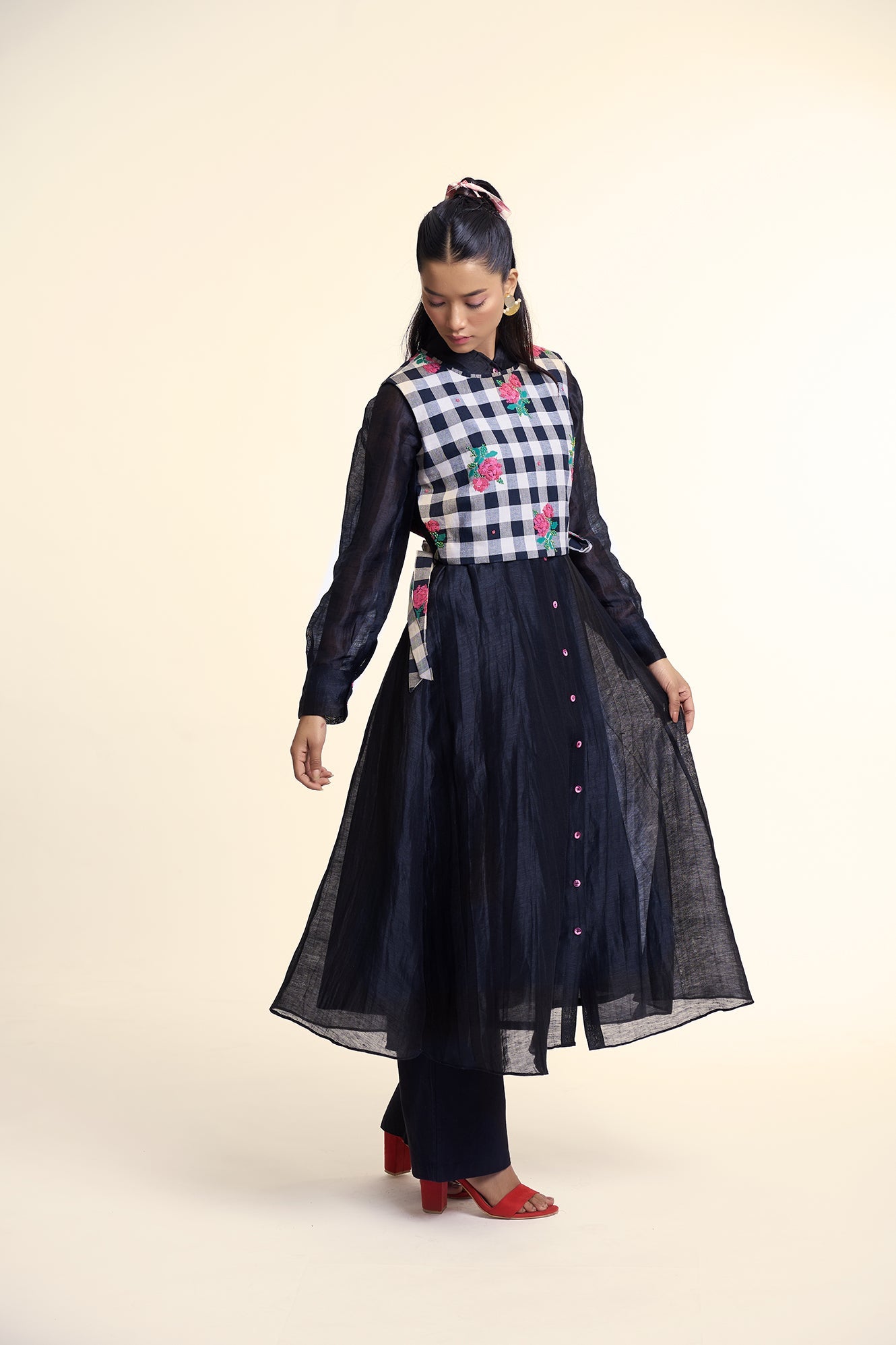 Mary Set - Black - CiceroniKurta Set, Everyday WearGaach