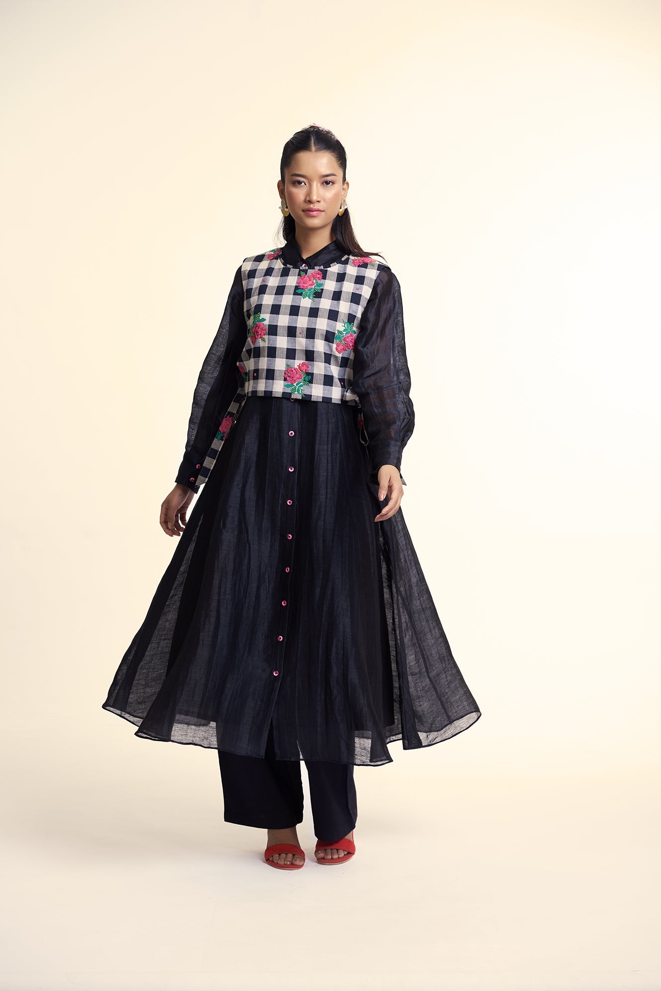 Mary Set - Black - CiceroniKurta Set, Everyday WearGaach