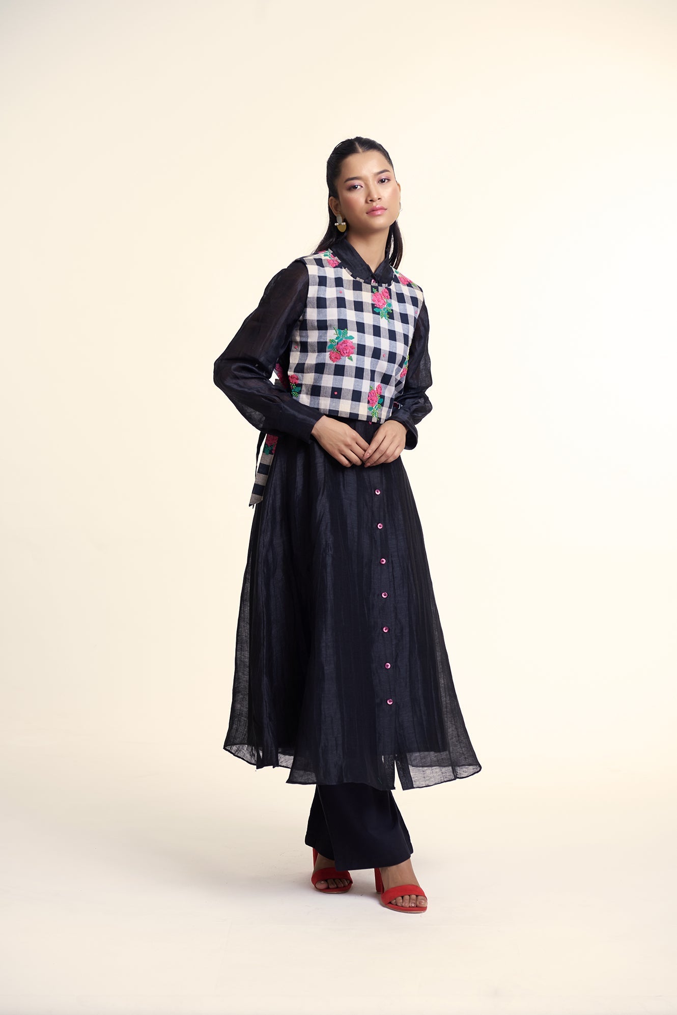 Mary Set - Black - CiceroniKurta Set, Everyday WearGaach