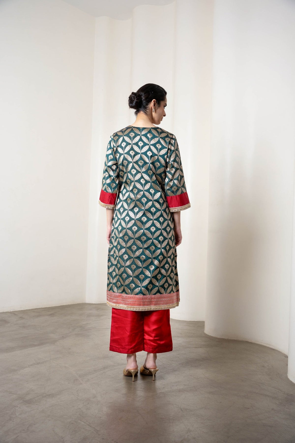 Masoom Kurta Set Green - CiceroniKurta Set, Festive WearShriya Singhi