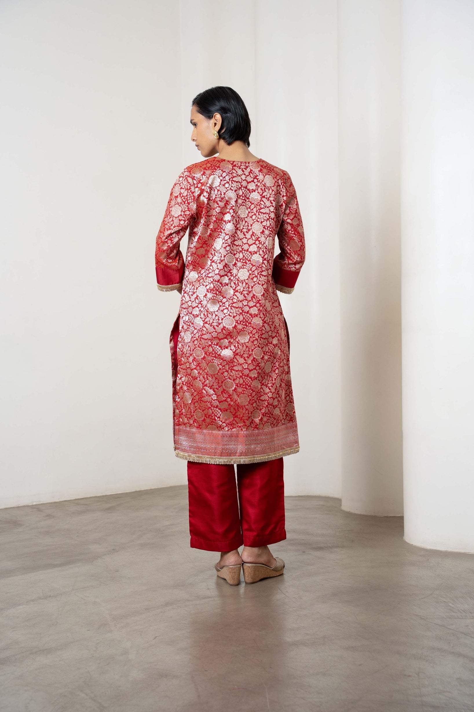 Masoom Kurta Set Red - CiceroniKurta Set, Festive WearShriya Singhi