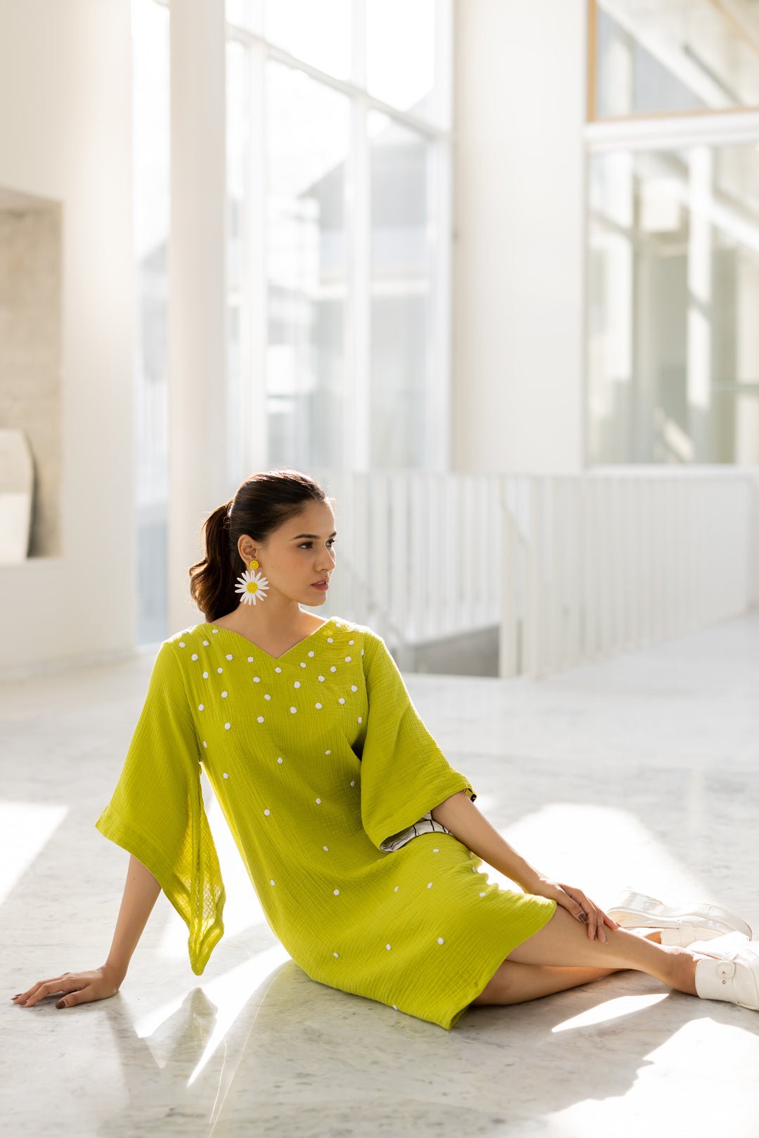 Matcha Green Dress - CiceroniDressesSilai Studio