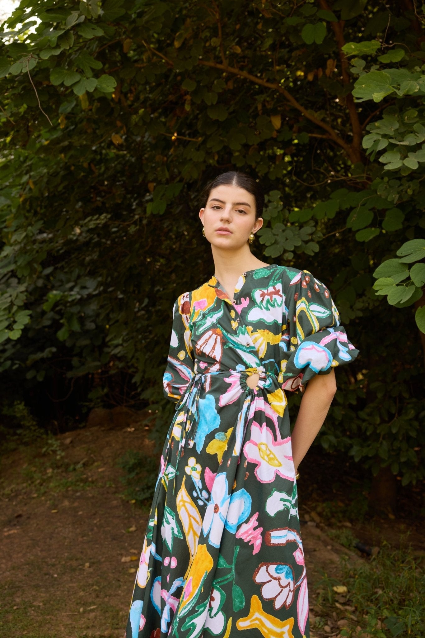 Matera Midi Dress - CiceroniDressesHappi Space