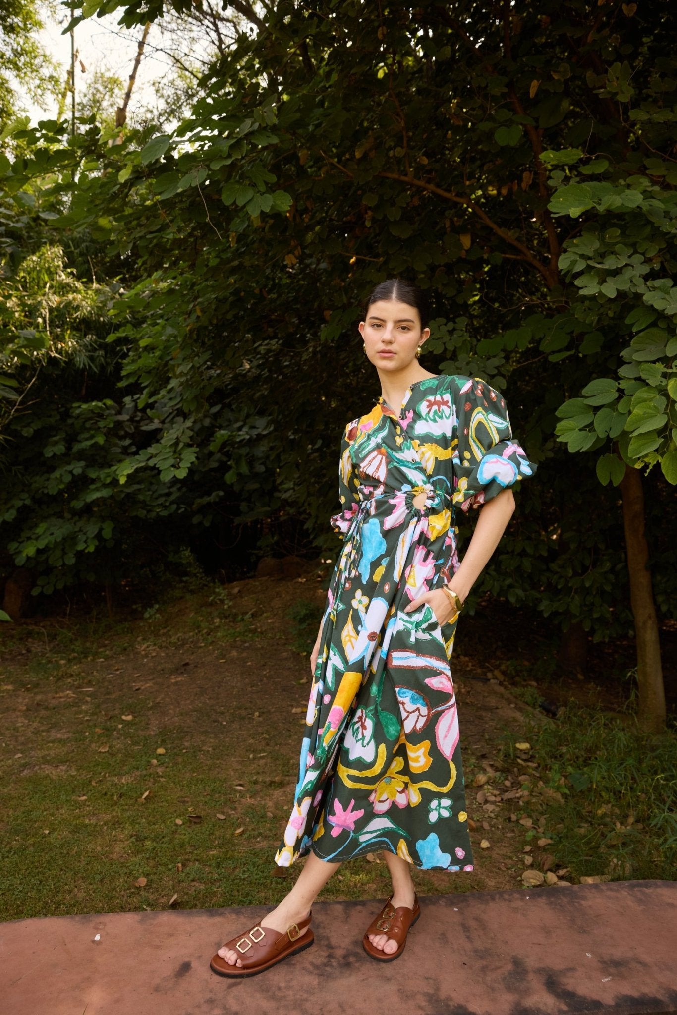 Matera Midi Dress - CiceroniDressesHappi Space