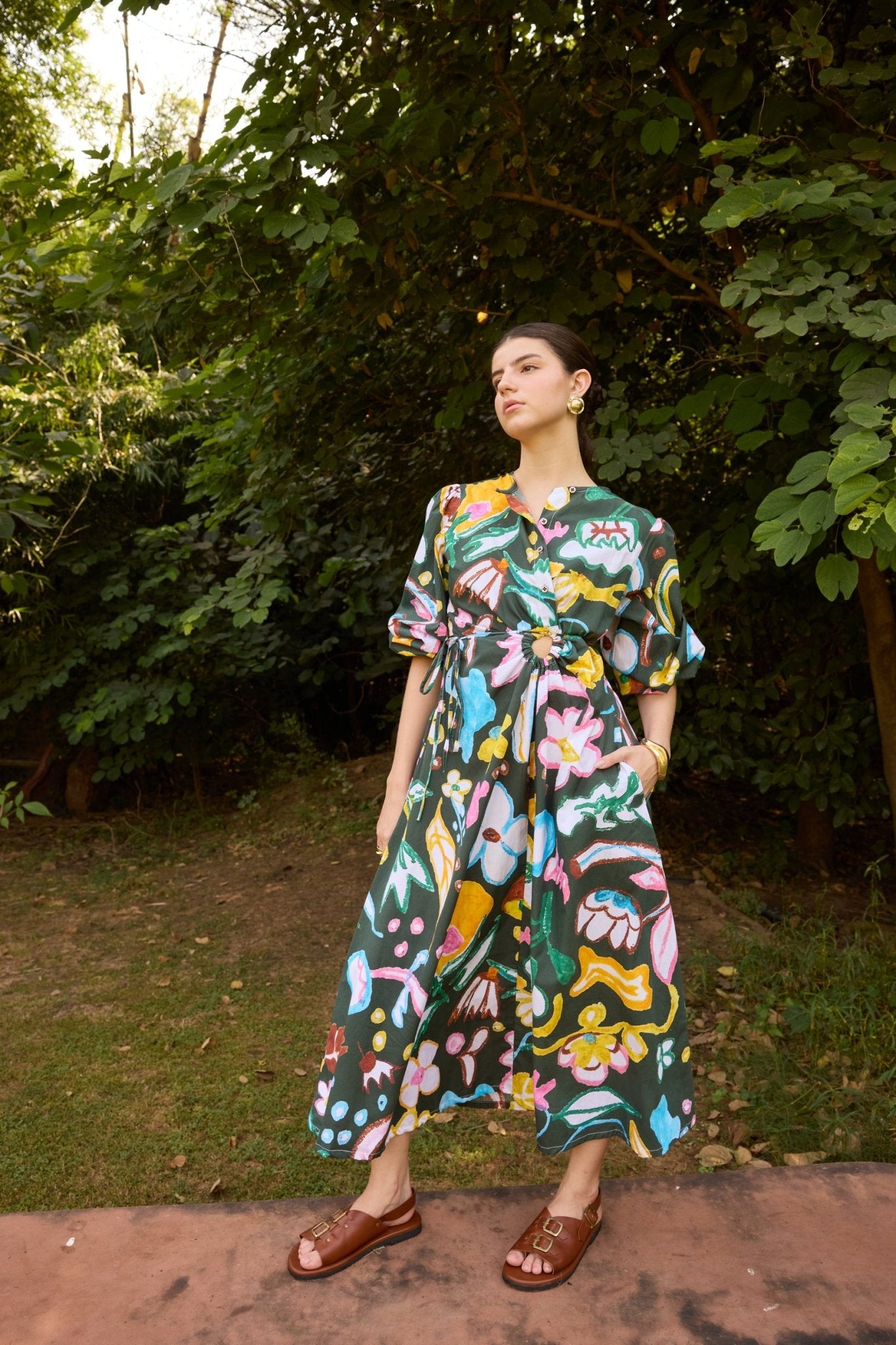 Matera Midi Dress - CiceroniDressesHappi Space