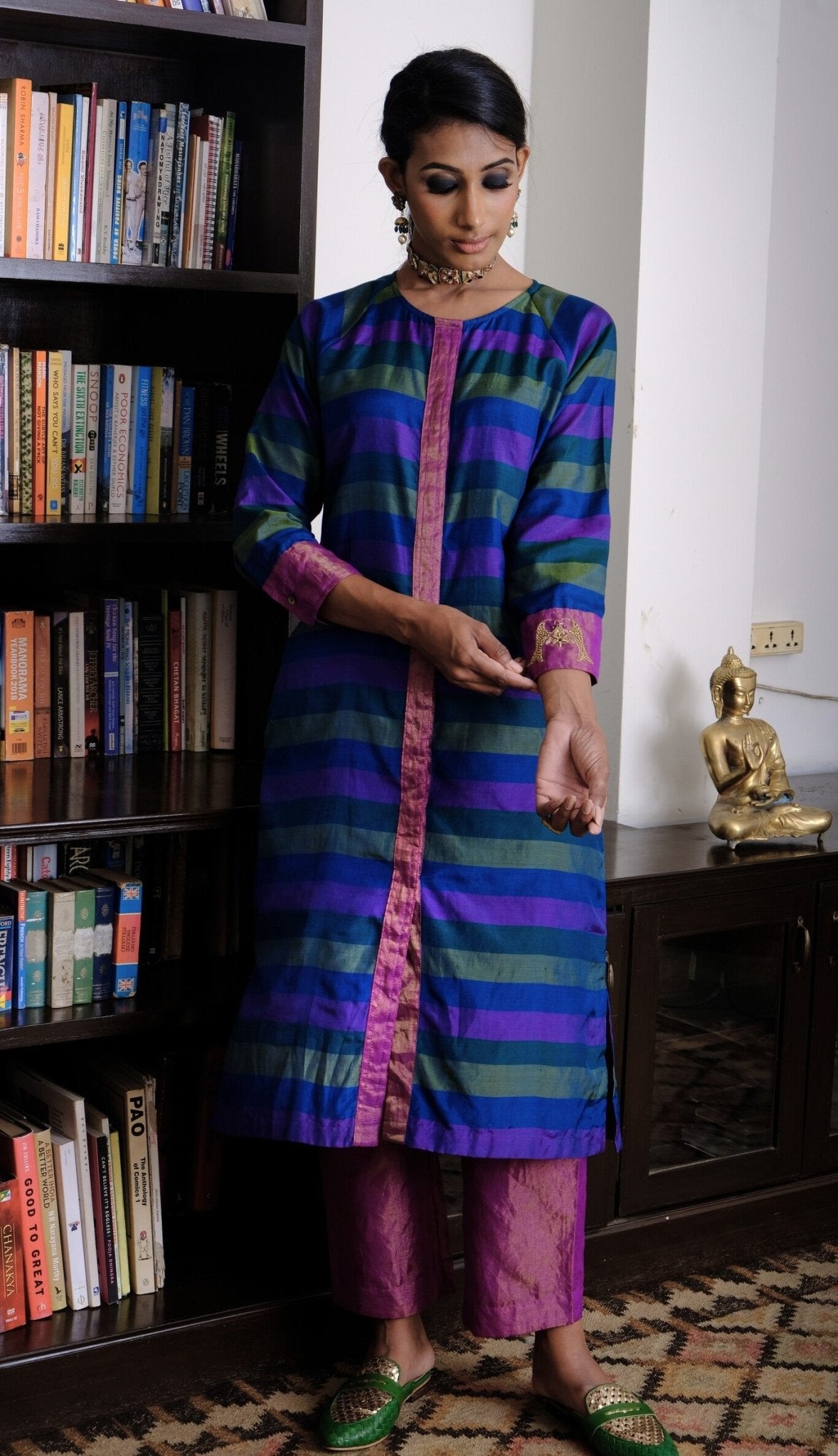 Matsya Taara Set - CiceroniKurta Set, Festive WearRaga & Co.