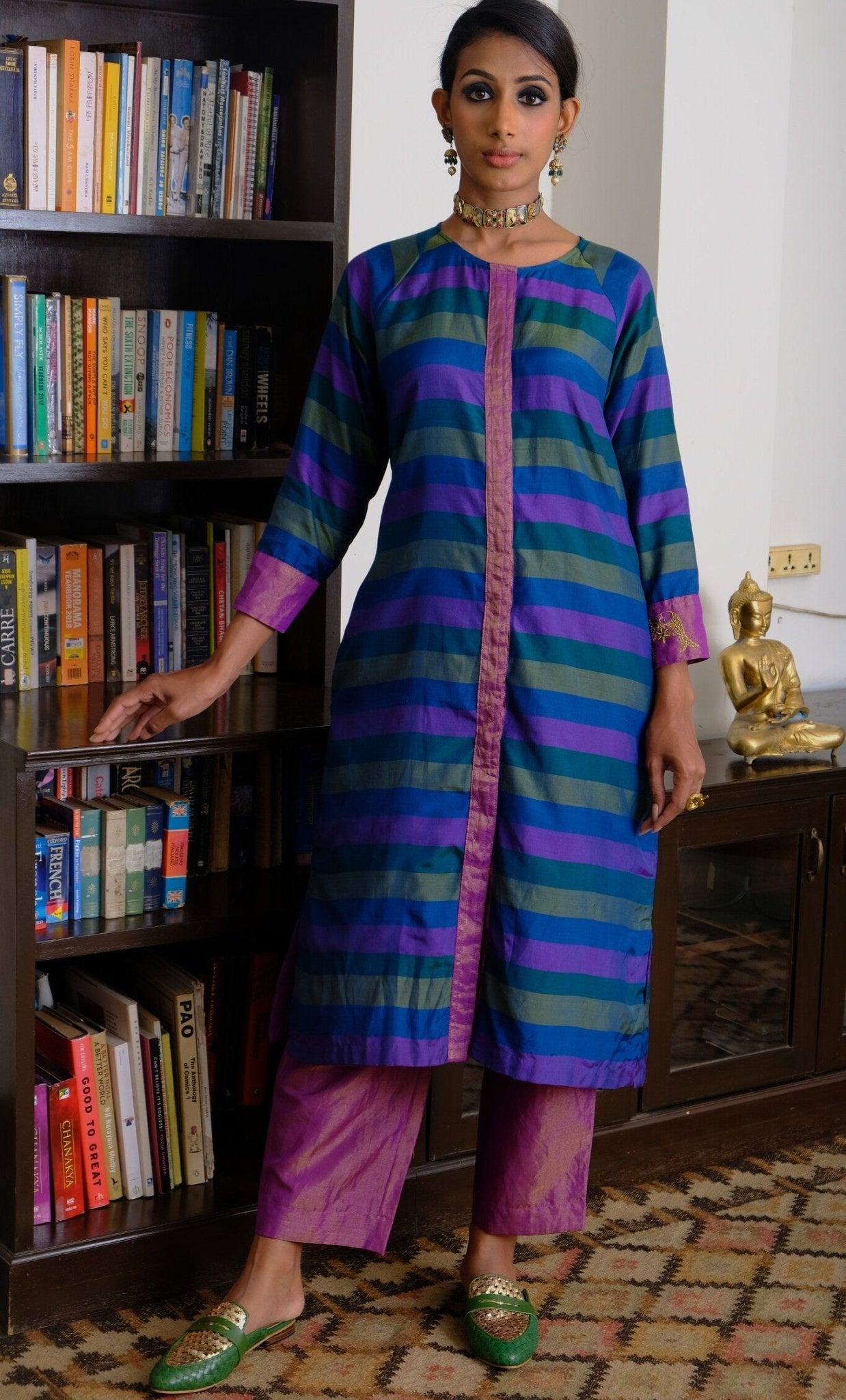Matsya Taara Set - CiceroniKurta Set, Festive WearRaga & Co.