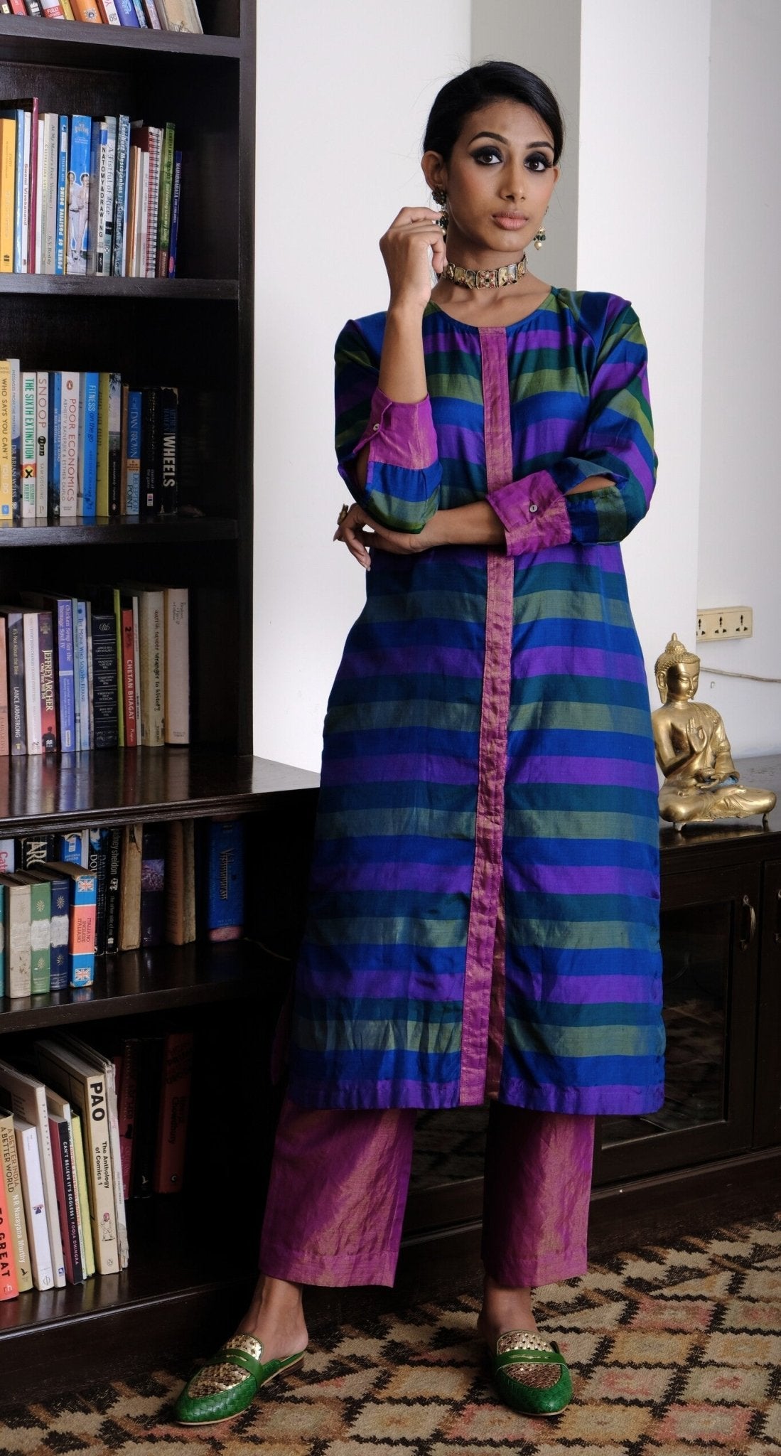 Matsya Taara Set - CiceroniKurta Set, Festive WearRaga & Co.