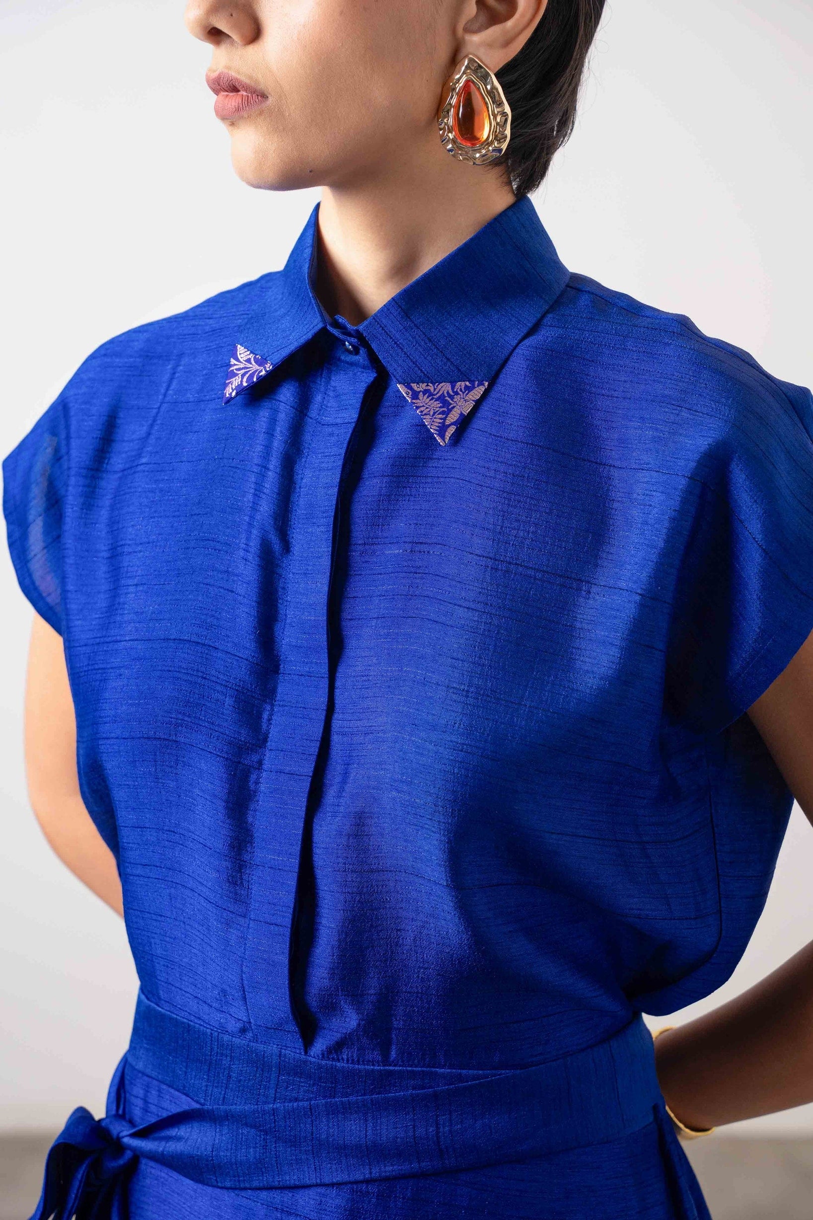Maya Dress Blue - CiceroniDressesShriya Singhi