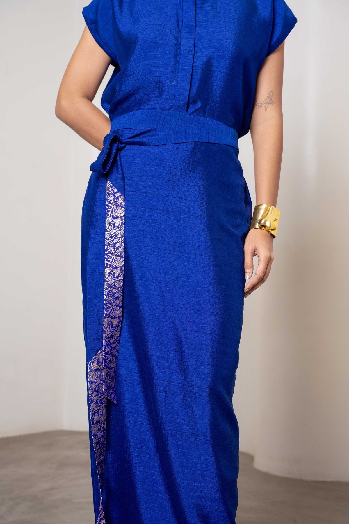 Maya Dress Blue - CiceroniDressesShriya Singhi