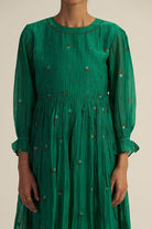Maya Dress - Sage Green - CiceroniDressesGaach
