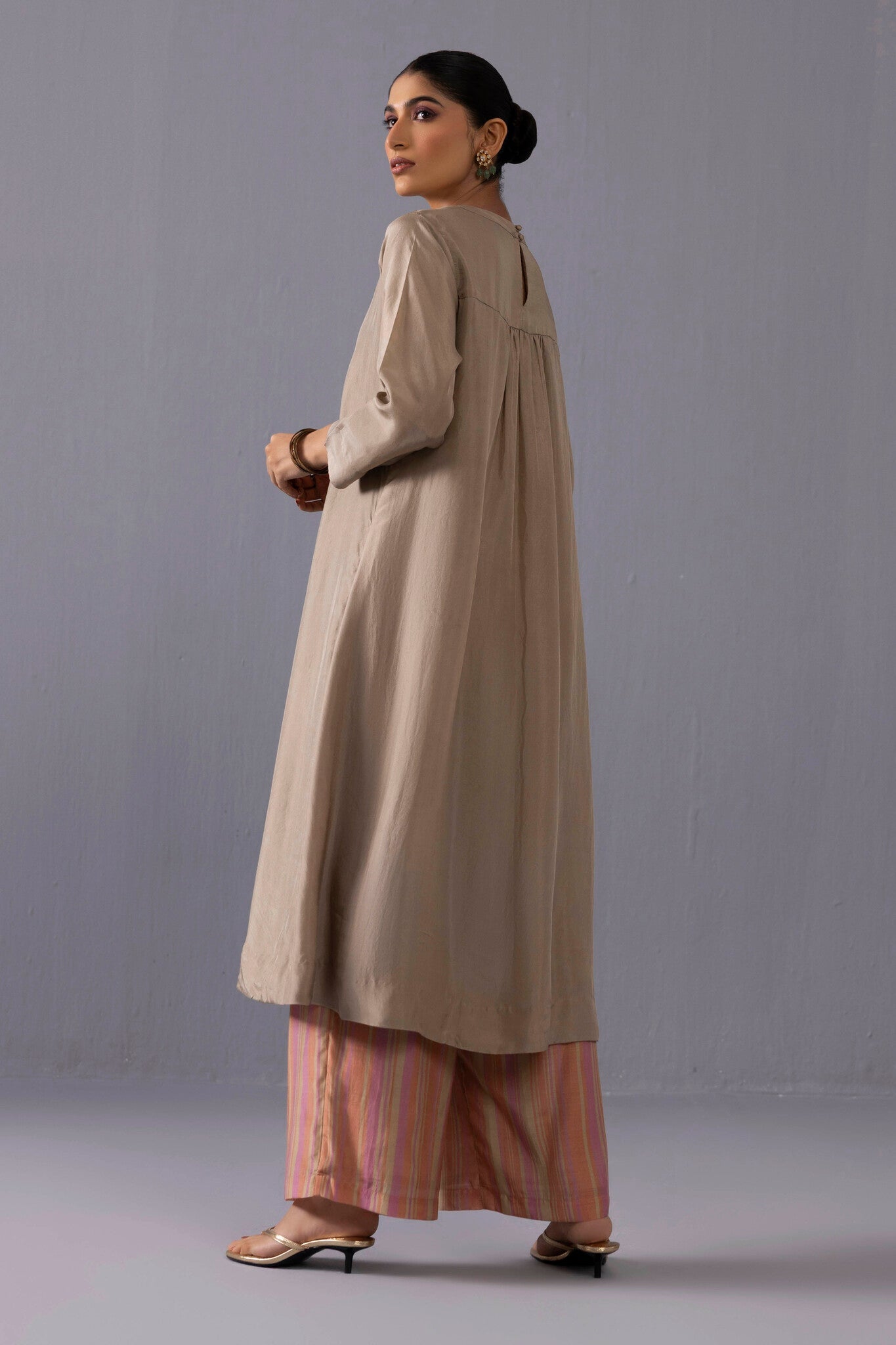 Maya Kurta Set - Grey - CiceroniKurta SetsLabel Shreya Sharma