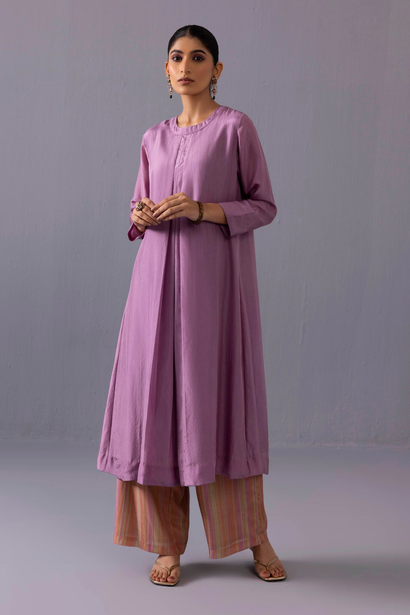 Maya Kurta Set - Purple - CiceroniKurta SetsLabel Shreya Sharma