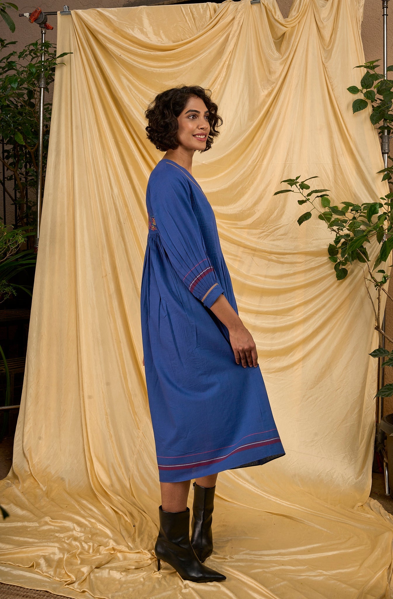 Meadow dress - Blue - CiceroniDressesAmbrosia