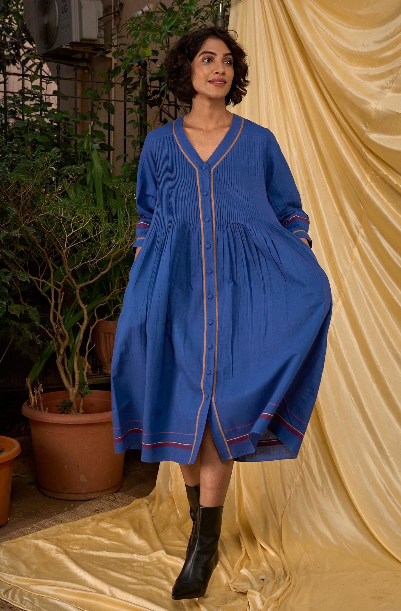 Meadow dress - Blue - CiceroniDressesAmbrosia