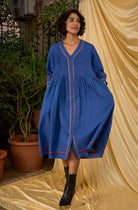 Meadow dress - Blue - CiceroniDressesAmbrosia