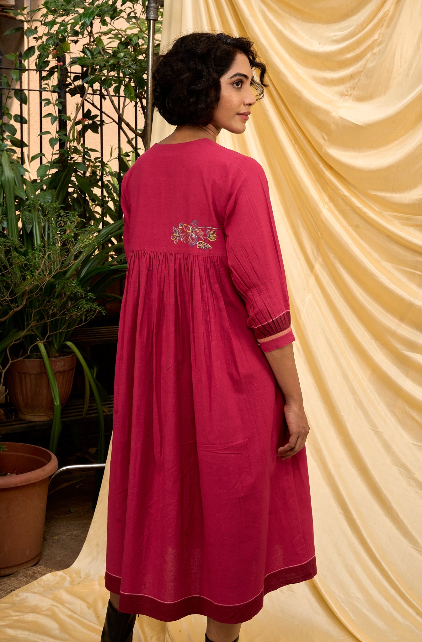 Meadow dress - Pink - CiceroniDressesAmbrosia