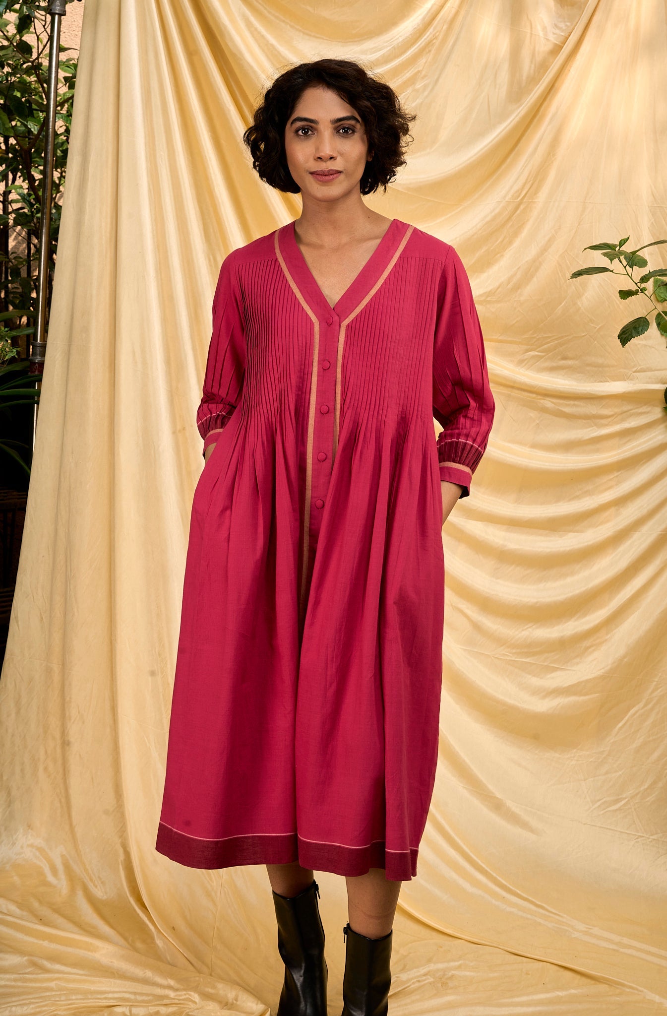 Meadow dress - Pink - CiceroniDressesAmbrosia