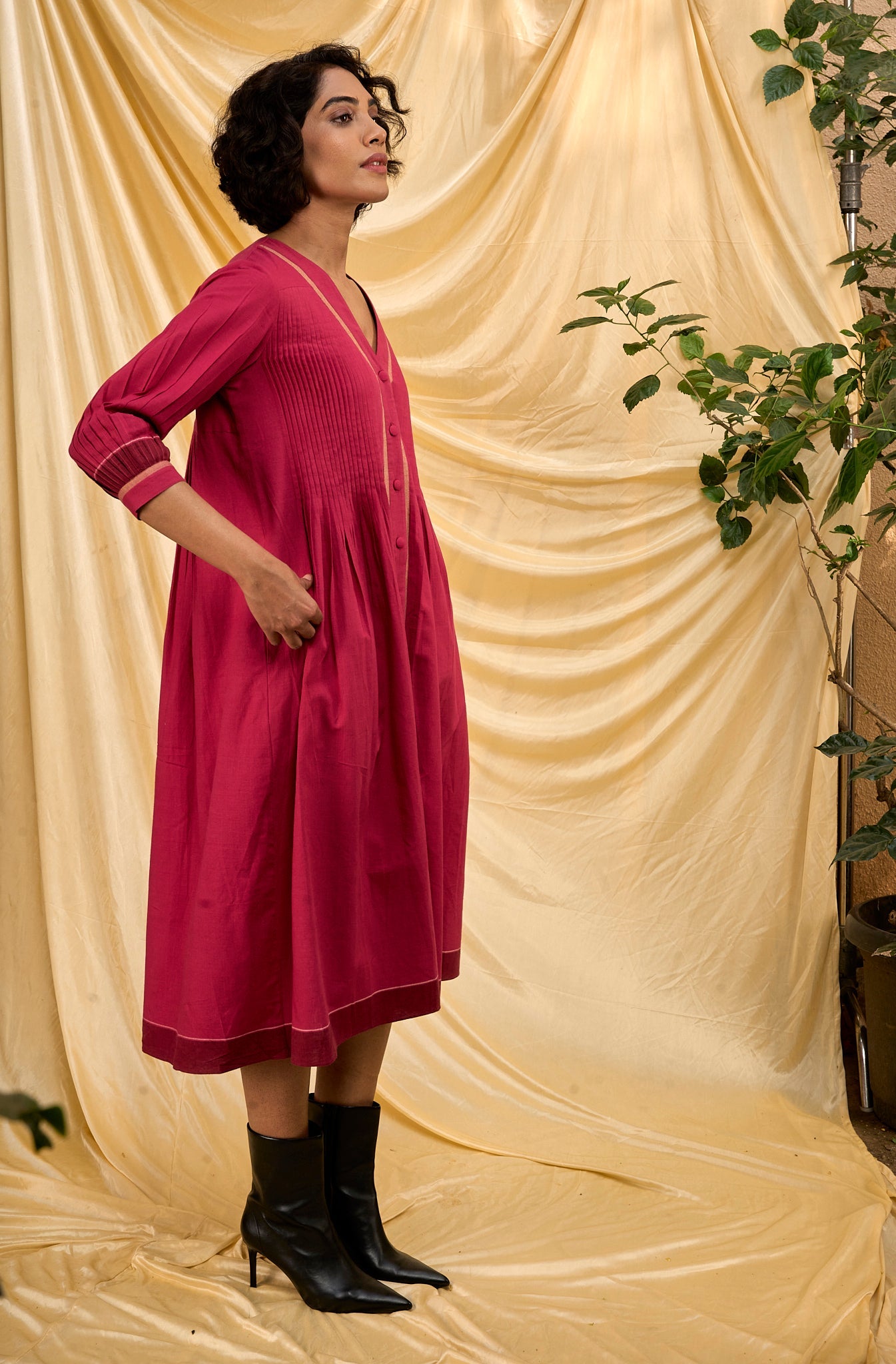 Meadow dress - Pink - CiceroniDressesAmbrosia