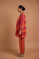 Mehak Tunic in Red - CiceroniTunicsRang by Rajvi