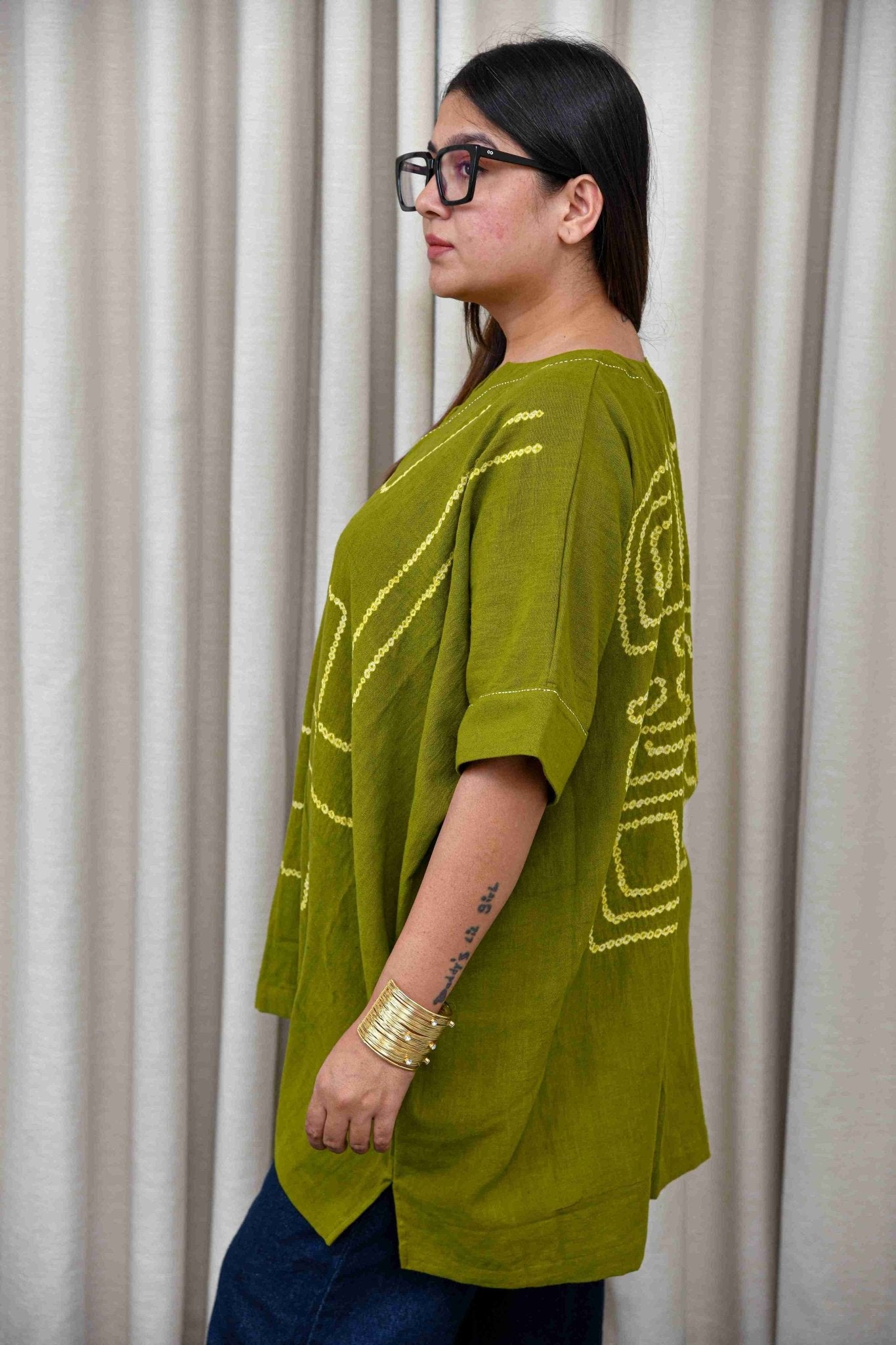 Mehandi QR Code Top - CiceroniTopsYD Aashiya