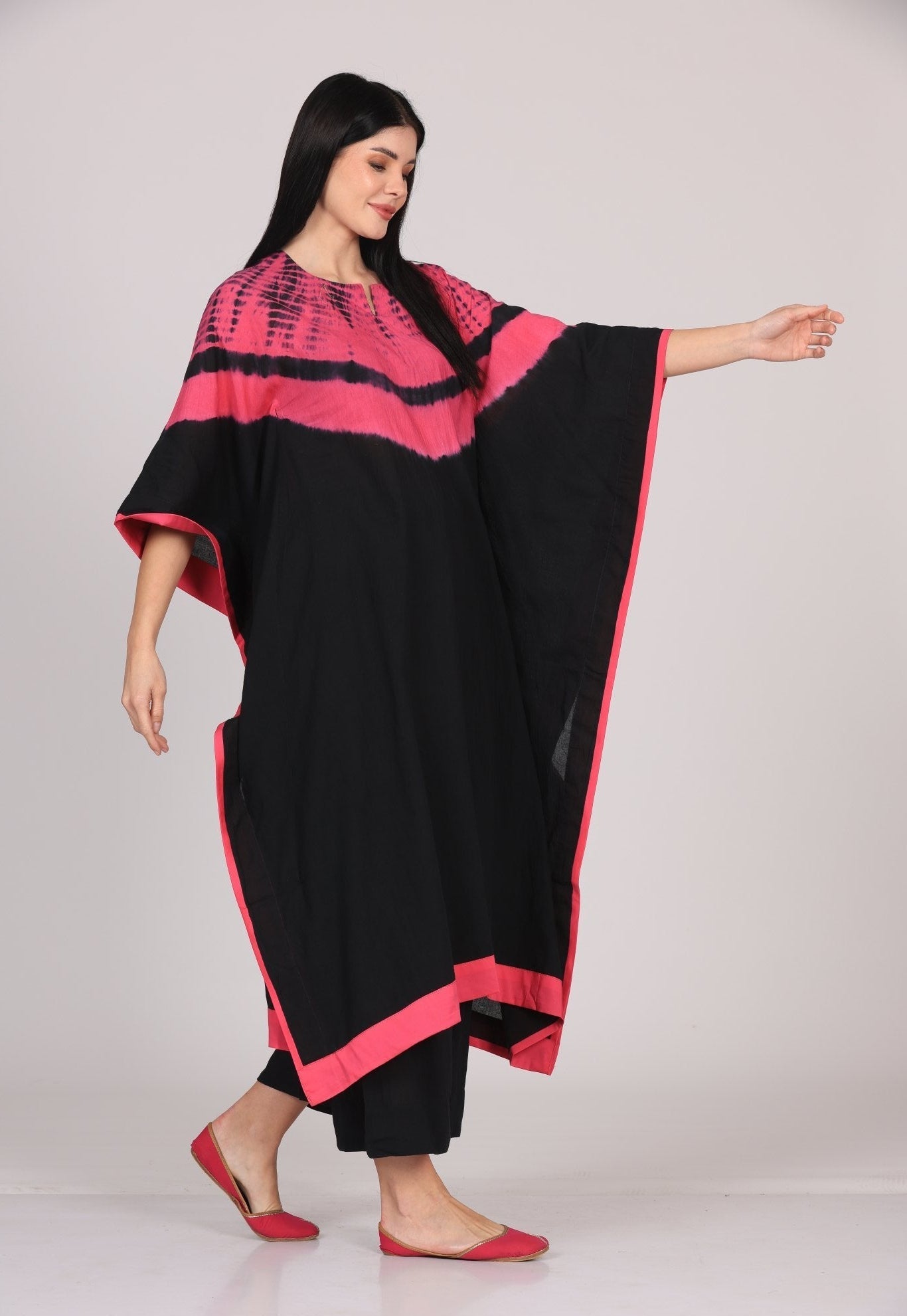 Mehar Kaftan Set - Black - RTS - CiceroniKurta Set, Everyday WearSheetal Joshi Verma