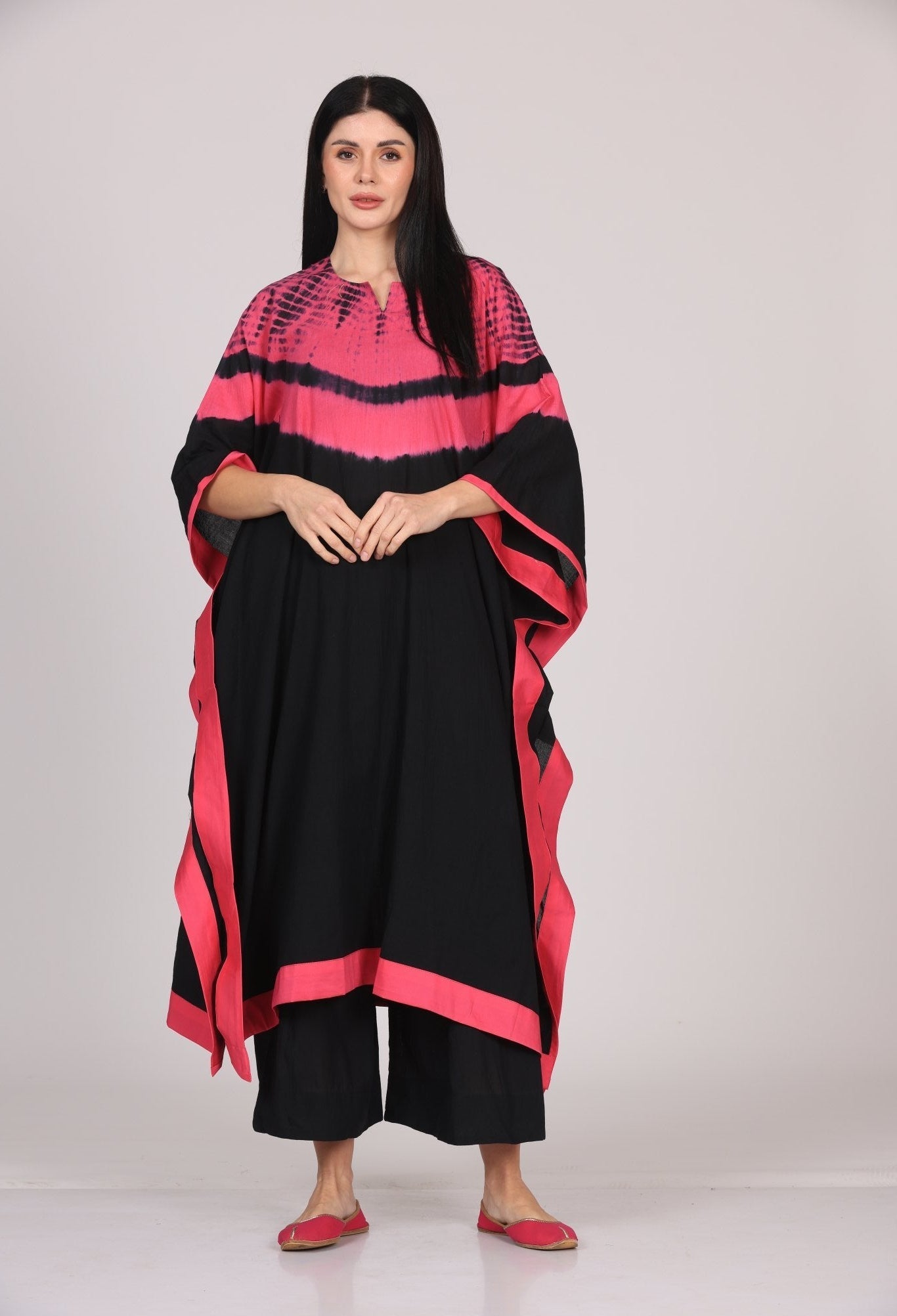 Mehar Kaftan Set - Black - RTS - CiceroniKurta Set, Everyday WearSheetal Joshi Verma