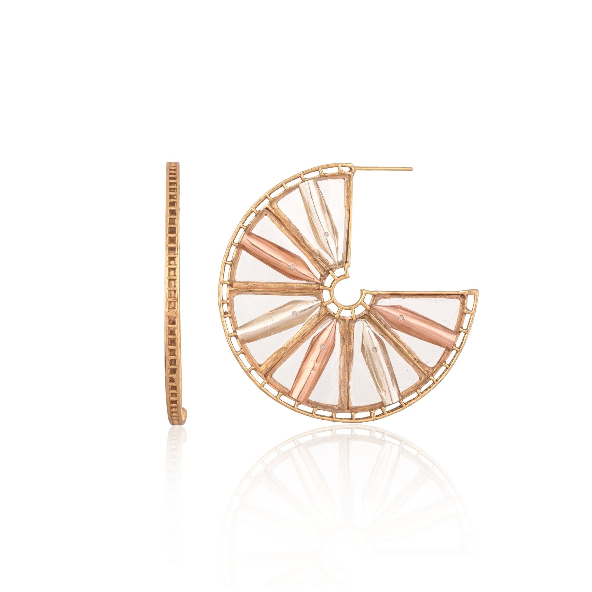 Memento Hoops (Pen Nibs) - CiceroniEarringsThe Fabulist