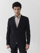 Men's Casual Blazer - Black - CiceroniJacketsMareen